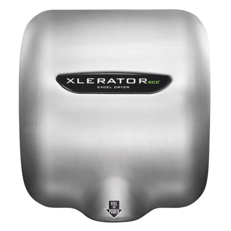 XLERATOR® ECO hand dryer - Stainless Steel - The Washroom Company